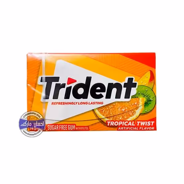 آدامس تریدنت پرتقال کیوی