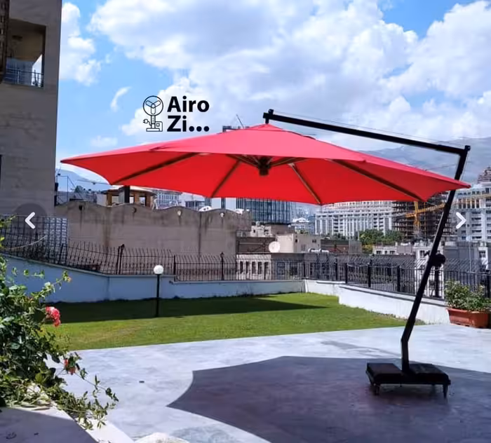 چتر و سایبان پایه کنار قطر 4