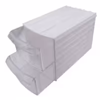 جعبه قطعات کشویی دو طبقه 190x110x130mm