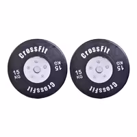 صفحه هالتر مشکی کراس فیت وزن 15 کیلوگرم Crossfit weights