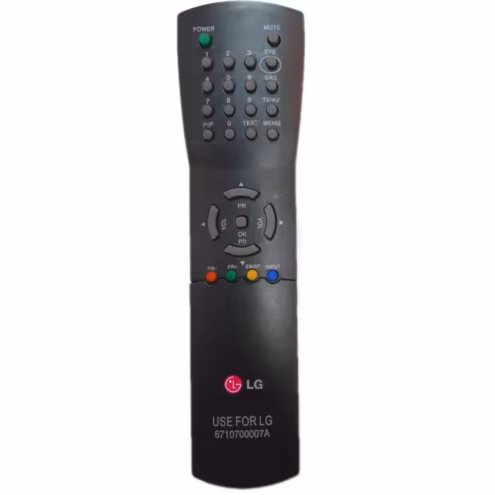 ریموت کنترل تلویزیون ال جی  مدل 67107A