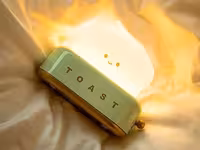چراغ خواب فانتزی شارژی تایمردار TOAST Lamp LED Night Light Bedroom Bedside Timing Sleeping Light