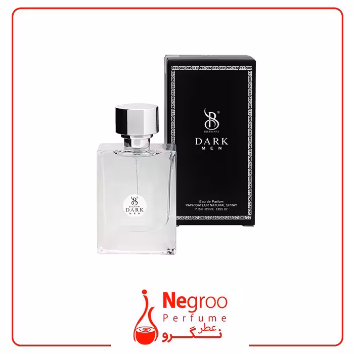 عطر جیبی مردانه برندینی مدل Dark حجم 25 میلی لیتر
