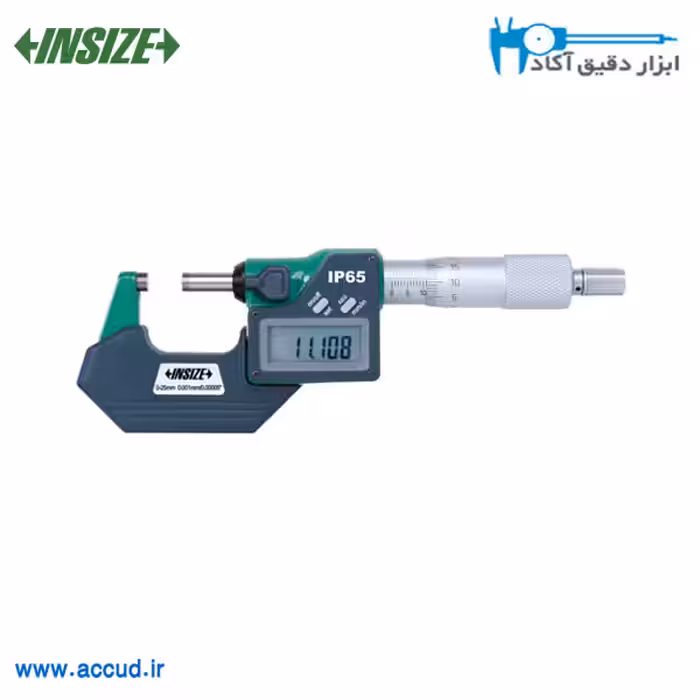 میکرومتر دیجیتال 75-50 ضد آب INSIZE (اینسایز) مدل 3108-75