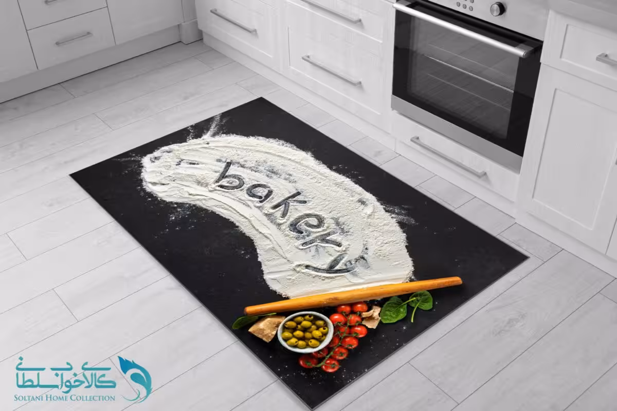فرشینه آشپزخانه طرح bakery کد FR1658