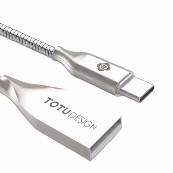 کابل شارژر فلزی TOTU مدل Type-C