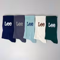 جوراب ساقدار دومینو نوشته دار سری Lee