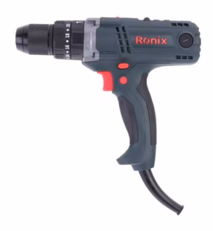 دریل پیچ گوشتی برقی نیم تنه فلزی رونیکس مدل 2520