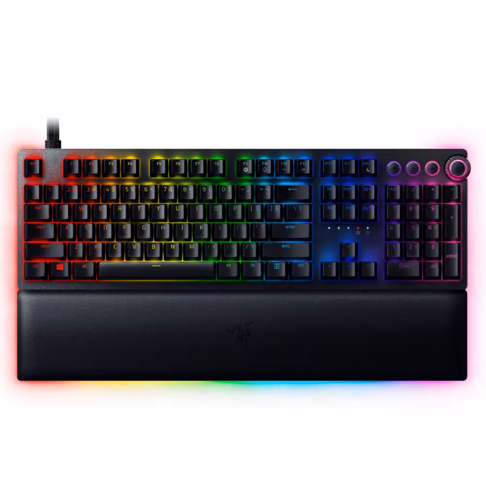 کیبورد گیمینگ ریزر مدل HUNTSMAN V2 ANALOG