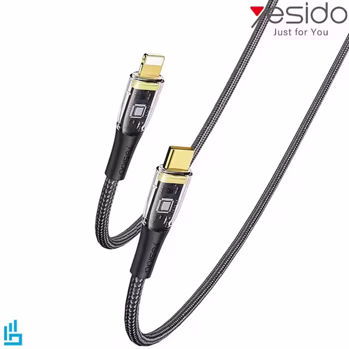 کابل شارژ (تبدیل) تایپ سی type-c به لایتنینگ Lightning آیفونی یسیدو مدل YESIDO CA101 طول 1/2 متر