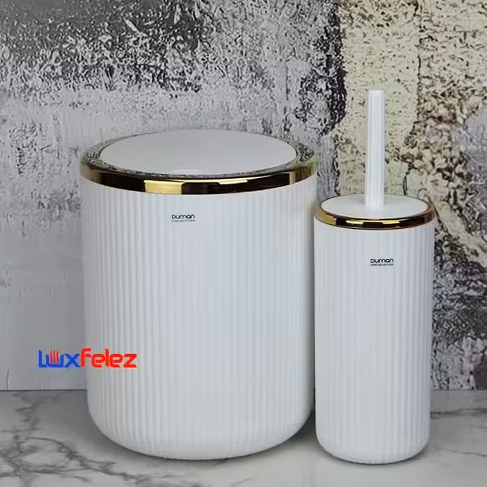 سطل و فرچه دومان مدل بادبزنی