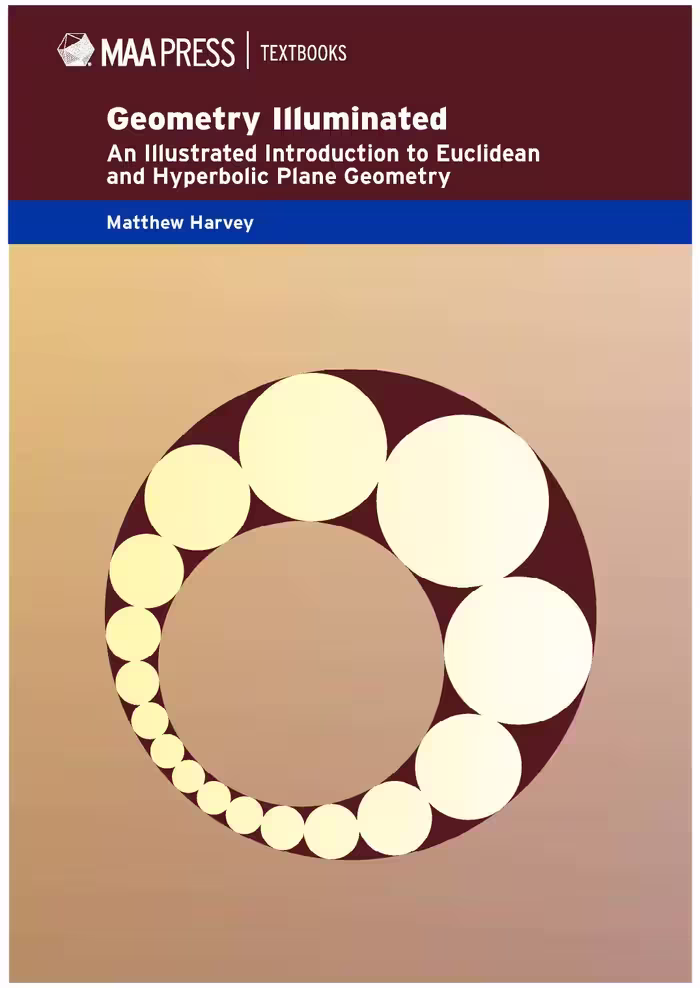 خرید و دانلود نسخه کامل کتاب Geometry Illuminated: An Illustrated Introduction to Euclidean and Hyperbolic Plane Geometry