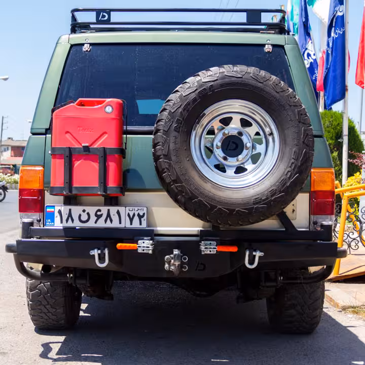 سپر عقب نیسان پاترول دلفان مدل دو محور