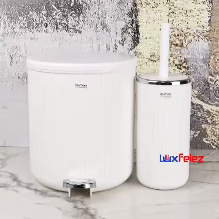 سطل و فرچه دومان مدل پدالی