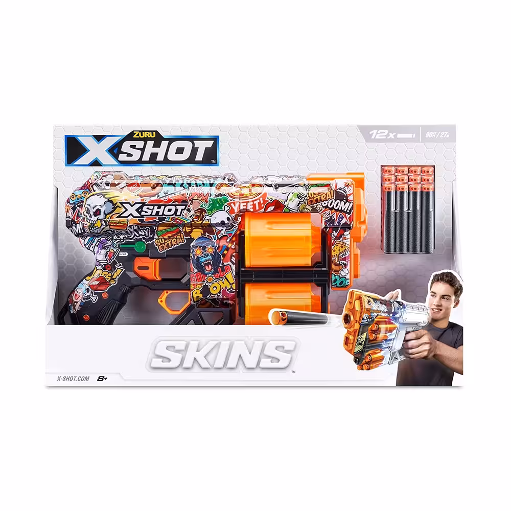 تفنگ ایکس شات X-Shot سری Skins مدل Dread Sketch