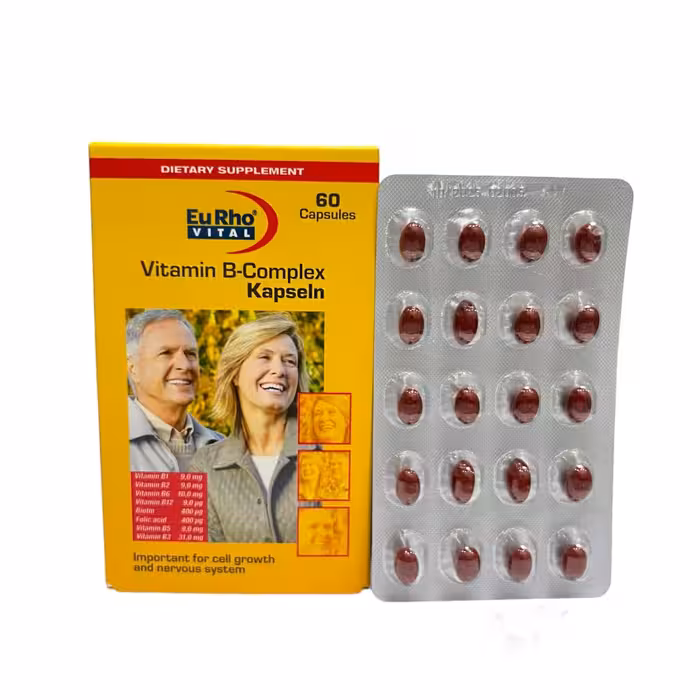 Vitamin B Complex Eurho vital  Eurho Vital ب کمپلکس