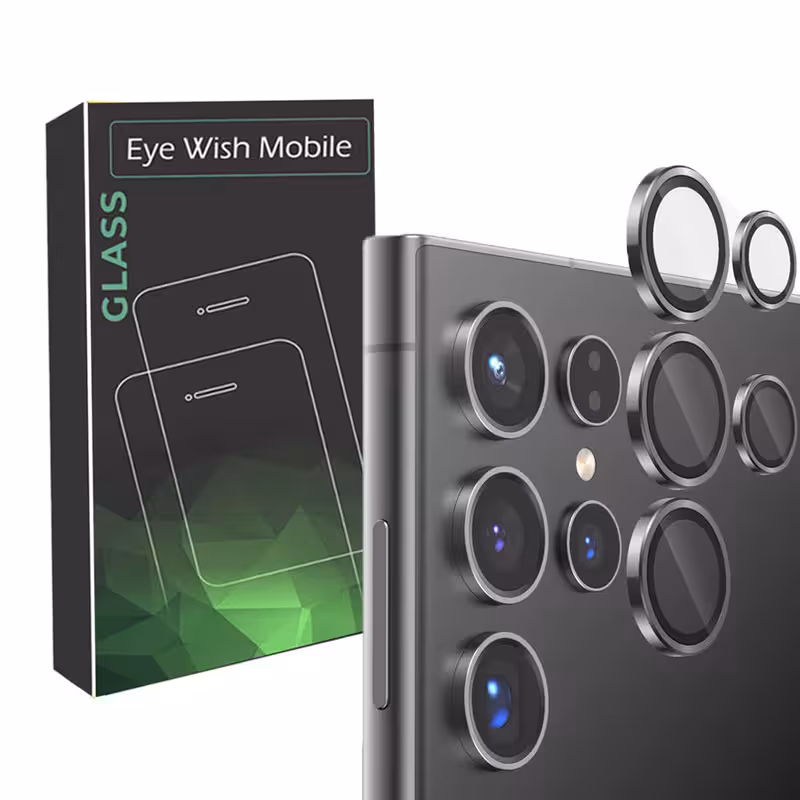 محافظ لنز دوربین آی ویش مدل Lns مناسب برای گوشی موبایل سامسونگ Galaxy S24 Ultra