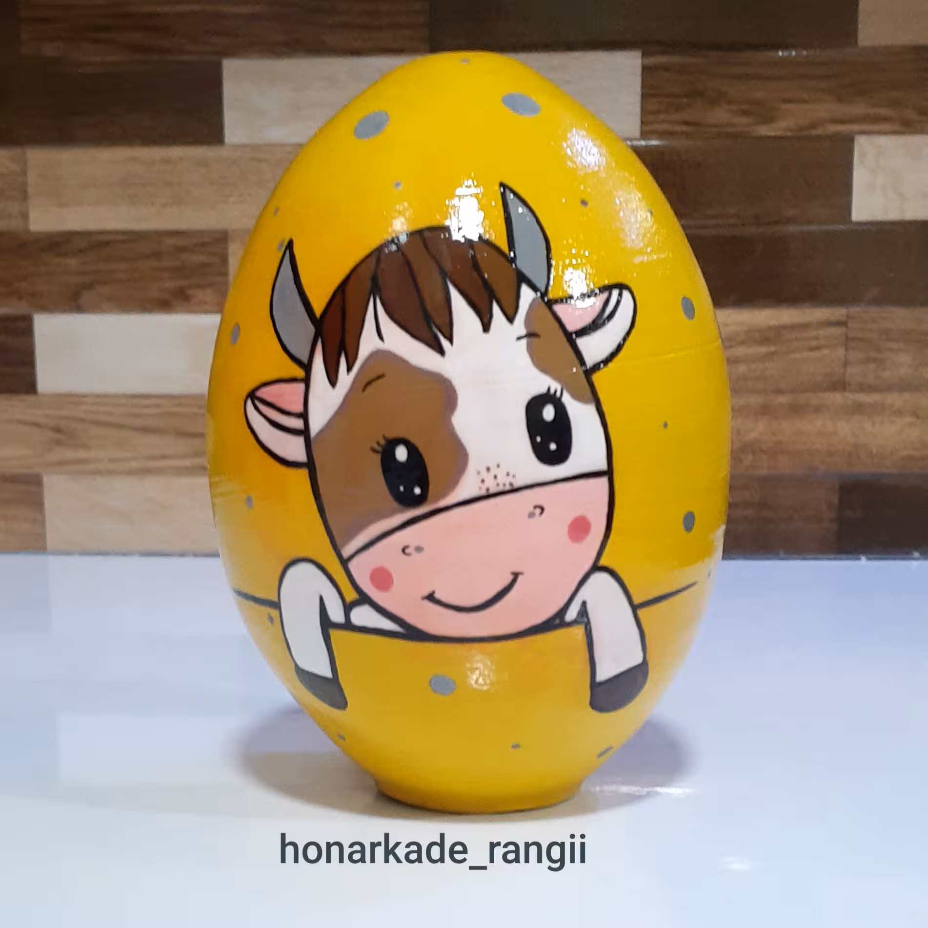 تخم طرح گاو  سفره هفتسین