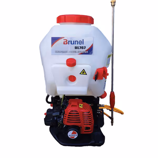 سم پاش برونل BRUNEL قابل حمل(کولی) بنزینی چهار زمانه - فروشگاه پمپ بیات