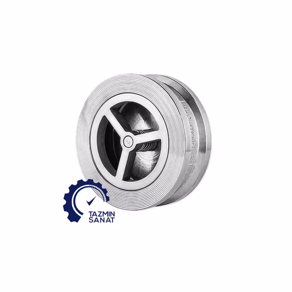 شیر یک طرفه بین فلنجی دیسکی آبنوس سایز DN40