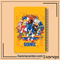 دفتر مدرسه طرح سونیک برند لانگو