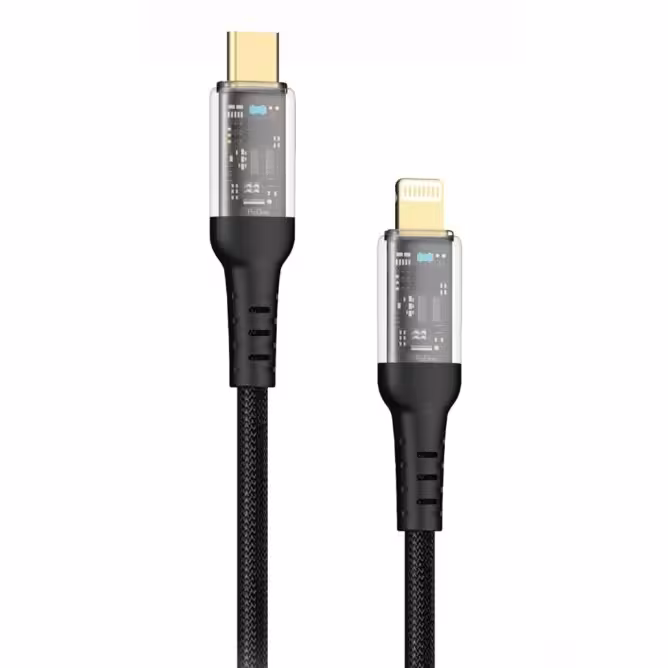 کابل USB-C به لایتنینگ پرووان مدل PCC114 طول 1 متر