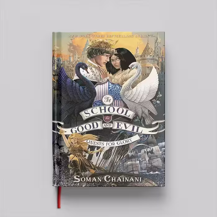 کتاب The School for Good and Evil The Quests for Glory 4 جلد سخت (HARDCOVER)