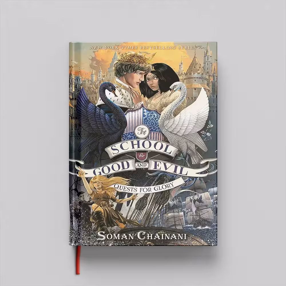 کتاب The School for Good and Evil The Quests for Glory 4 جلد سخت (HARDCOVER)