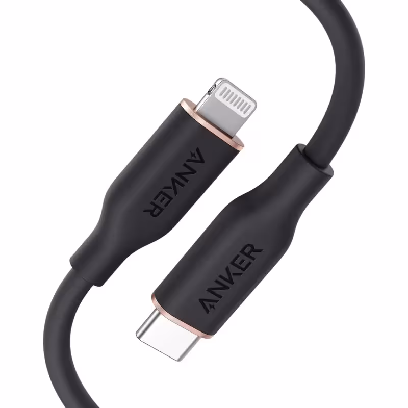کابل تبدیل USB-C به لایتنینگ انکر مدل 641 طول 0.9 متر