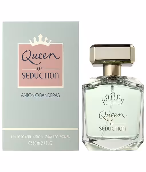 عطر و ادکلن زنانه آنتونیو باندراس کوئین آف سداکشن ادوتویلت ANTONIO BANDERAS QUEEN OF SEDUCTION EDT FOR WOMEN