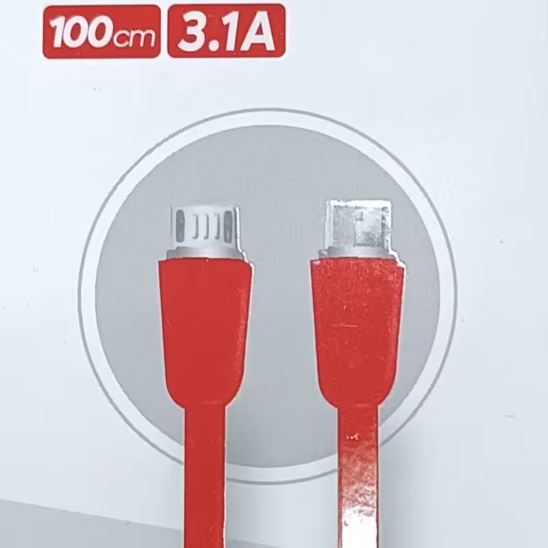 کابل شارژ type c با قابلیت fast charge طول کابل100سانتی متر و 31امپر