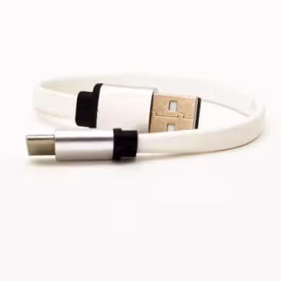 کابل شارژ تایپ سی مناسب برای پاوربانک به طول 20 سانتیمتر