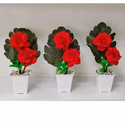 رز 2 گل مخمل درجه یک