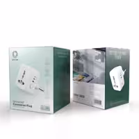 تبدیل برق جهانی تایمردار گرین Green Universal Conversion Plug With Timer