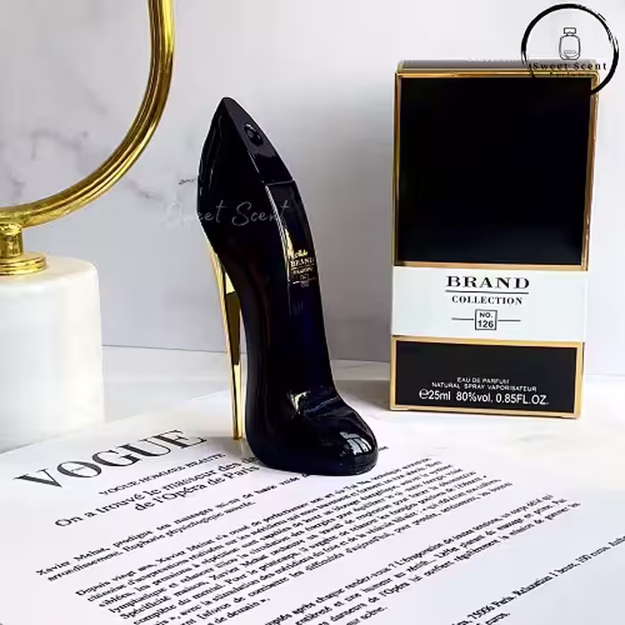 عطر ادکلن مینی گود گرل مشکی برند کالکشن | Carolina Herrera Good Girl Brand Collection حجم 25 میل کد 126