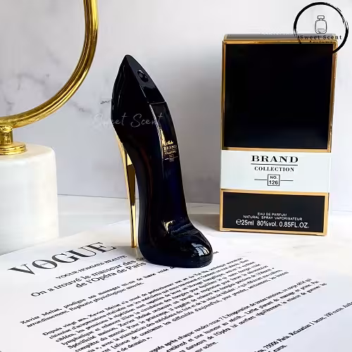 عطر ادکلن مینی گود گرل مشکی برند کالکشن | Carolina Herrera Good Girl Brand Collection حجم 25 میل کد 126