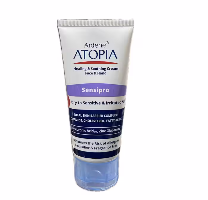 کرم آردن سری اتوپیا مدل Sensipro مرطوب کننده و التیام بخش