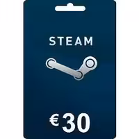 خرید گیفت کارت استیم اروپا €Steam Gift Card 30 با بهترین قیمت