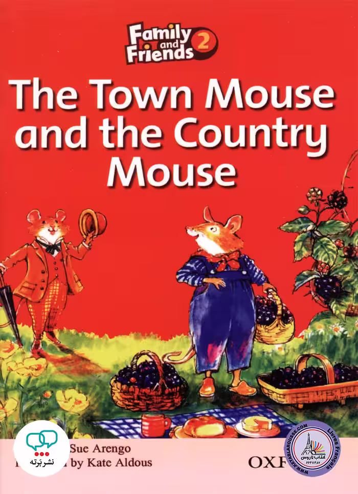 کتاب داستان انگلیسی Family and Friends 2 The Town Mouse and Country Mouse