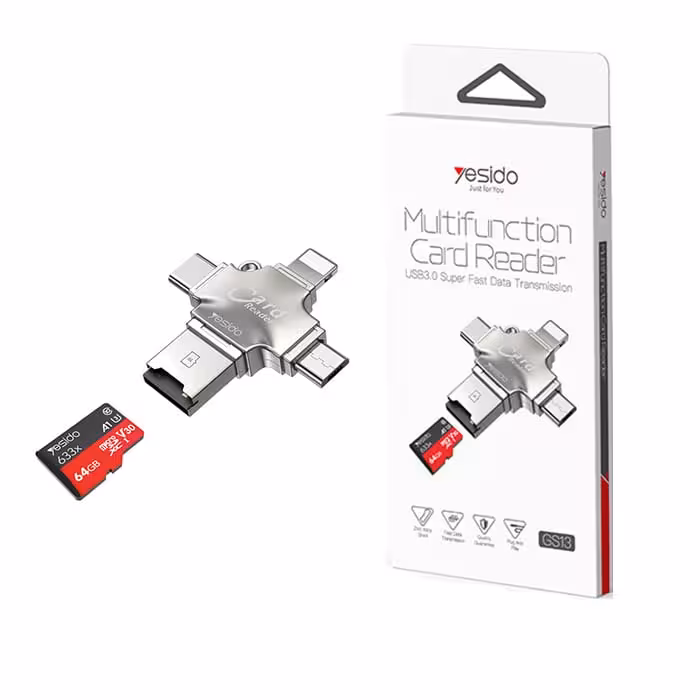 رم ریدر چندکاره یسیدو YESIDO GS13