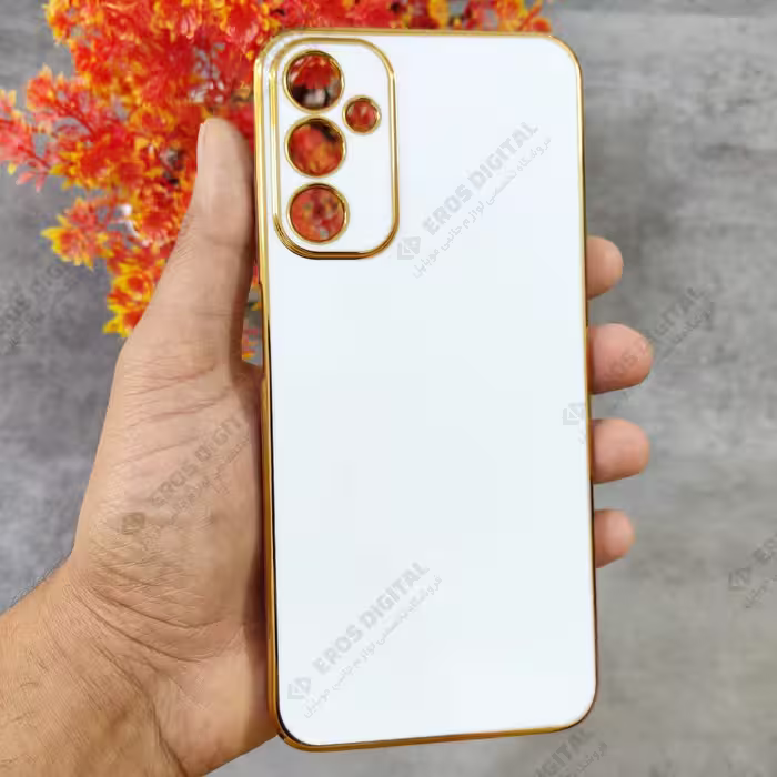 قاب مای کیس Samsung A05s دور طلایی الکتروپلیتینگ