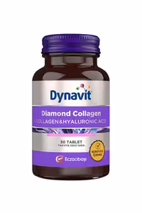 قرص کلاژن و هیالورونیک اسید Dynavit - بسته 30 عددی