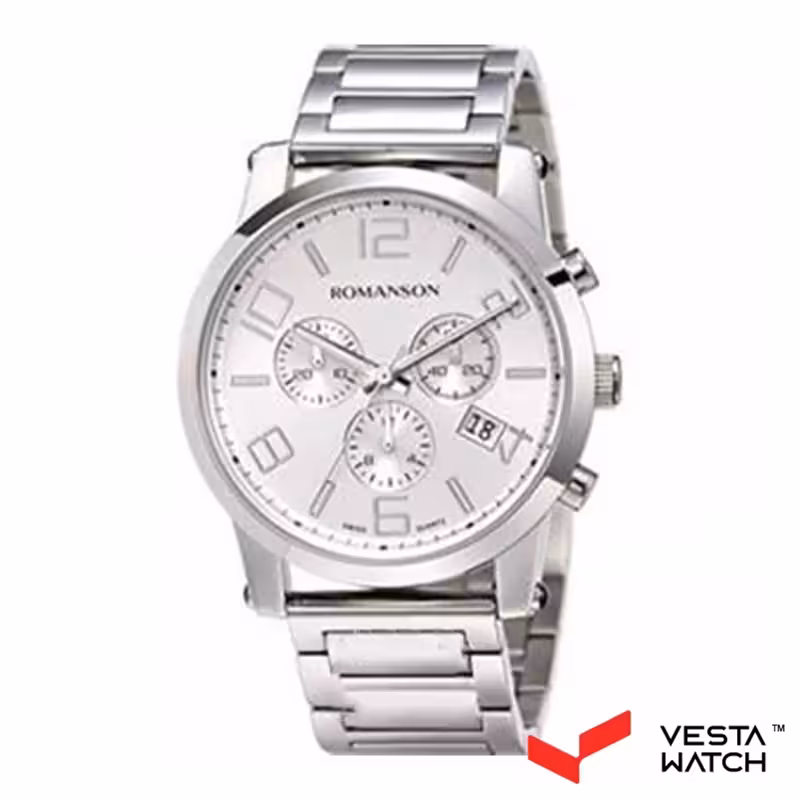 ساعت مچی مردانه رومانسون ROMANSONمدل TM0334MM1WAS2W-W