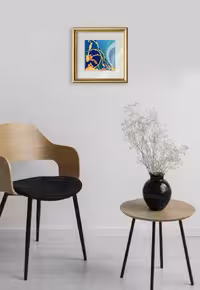 اثری از مجموعه رقص لاجورد