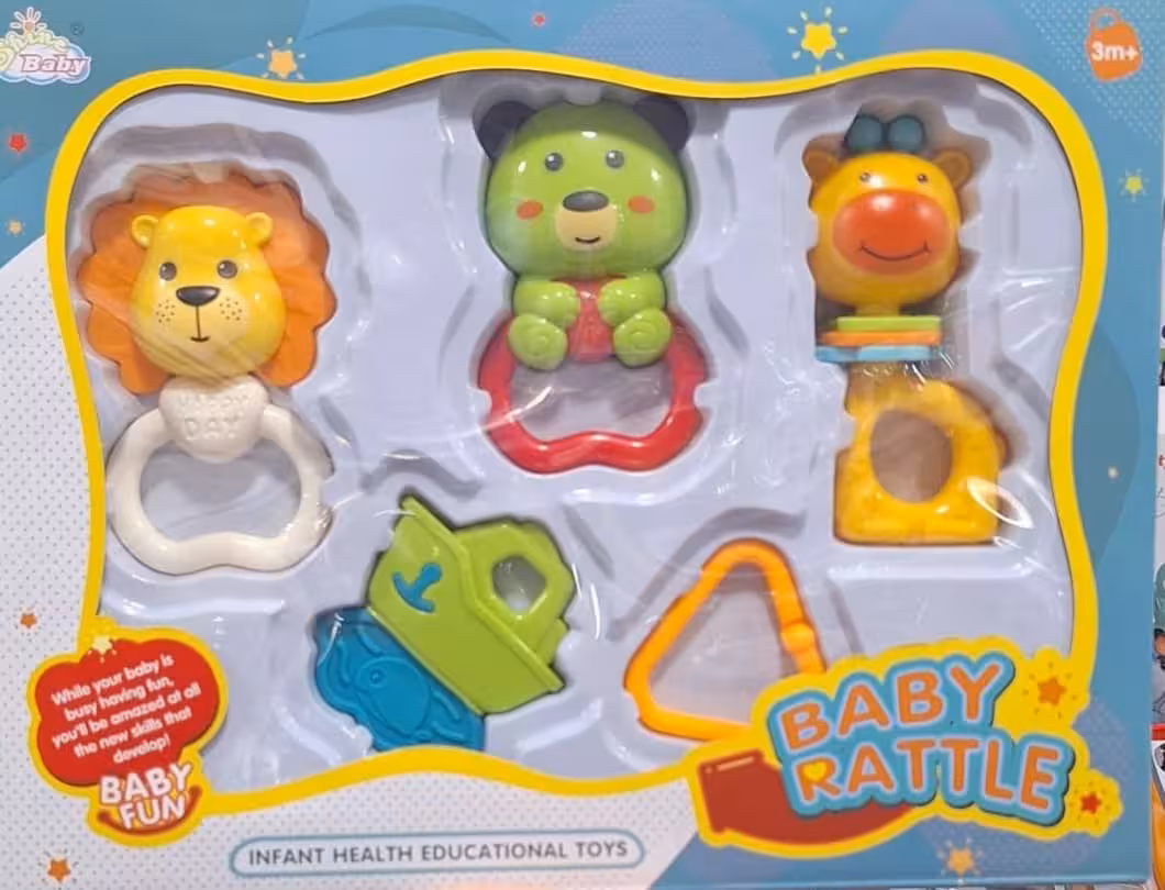 جغجغه 5 عددی  آیتم 8505