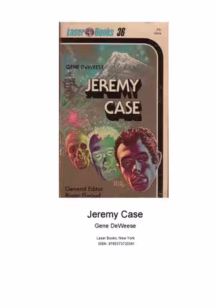 خرید و دانلود نسخه کامل کتاب Jeremy Case (Laser Books 36)