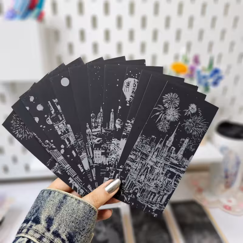 نقاشی خراشیدنی ورقه ای