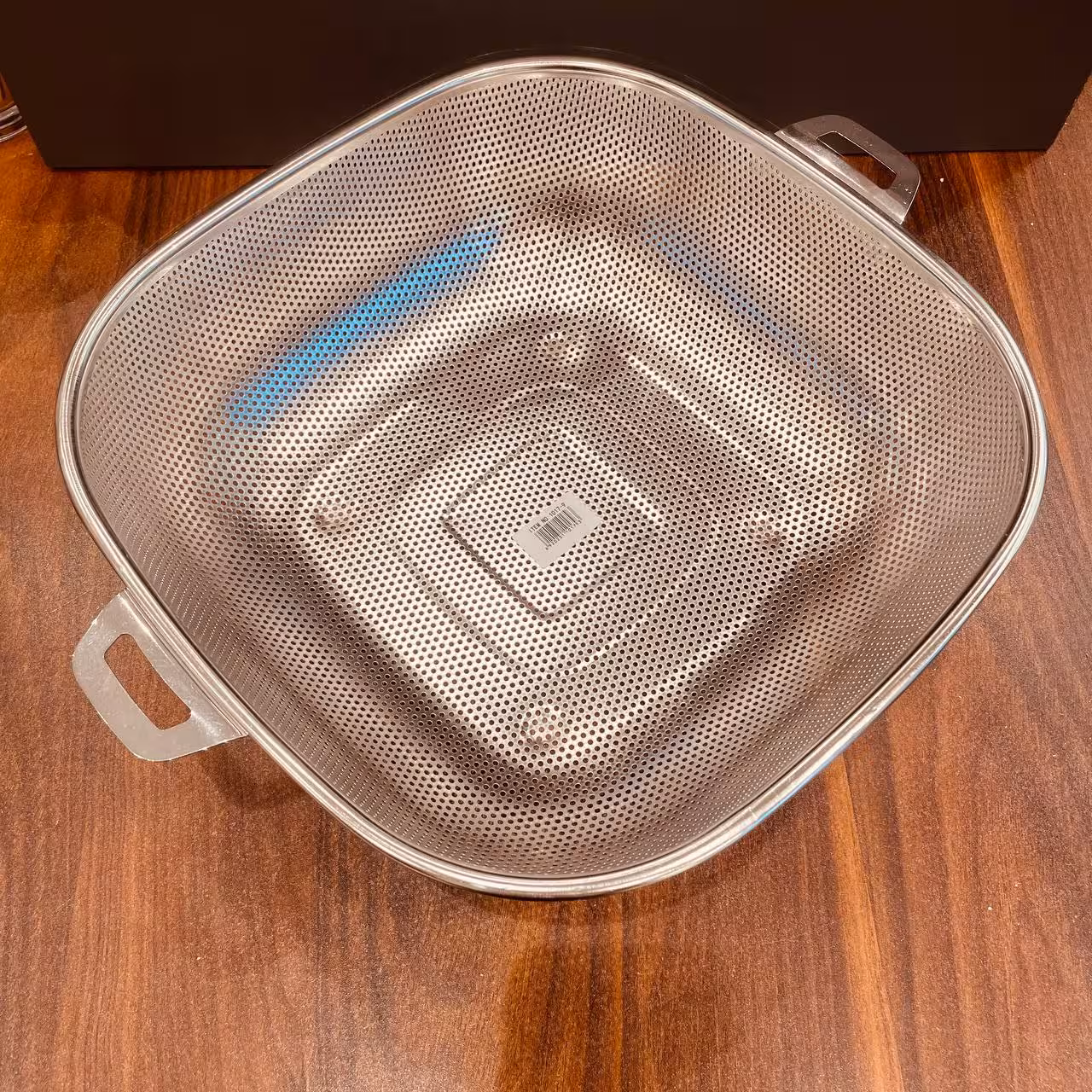 سبد استیل پانچ دسته دار مربع 36cm -1017-9