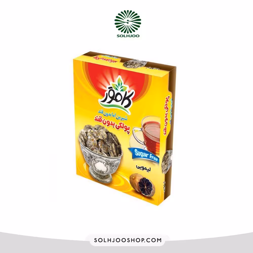 پولکی رژیمی لیمویی کامور 150گرم