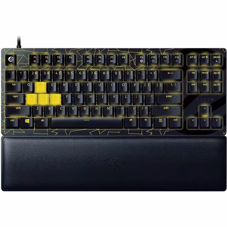 کیبورد گیمینگ ریزر Razer Huntsman V2 TKL Red ESL Edition